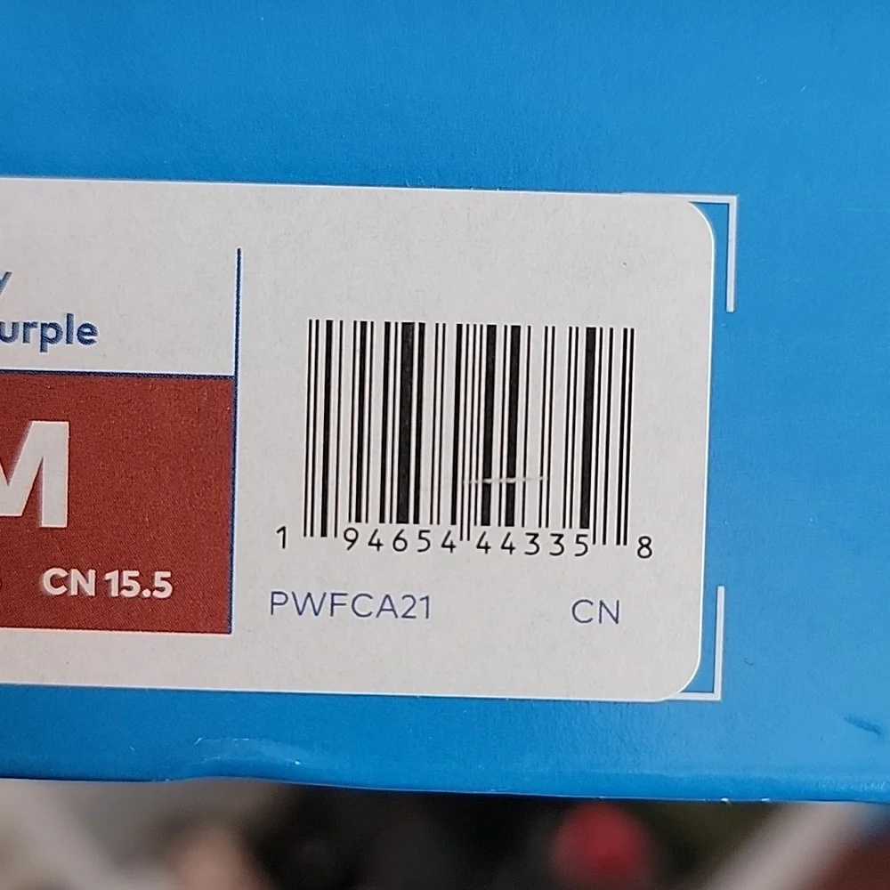 Stride Rite NWT Iggy Silver/Purple/Teal Sandal - size 9M (toddler) - Picture 6 of 6